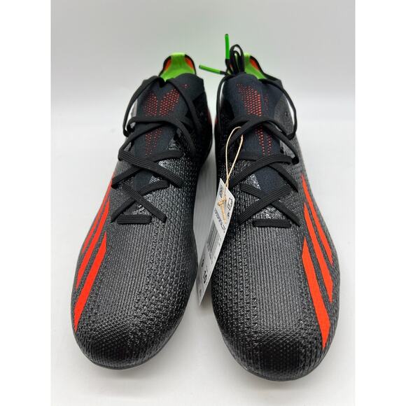 adidas Soccer X SPEEDPORTAL.2 FG GW8449 Core Black Solar Red Men's Size 9 - Picture 7 of 12
